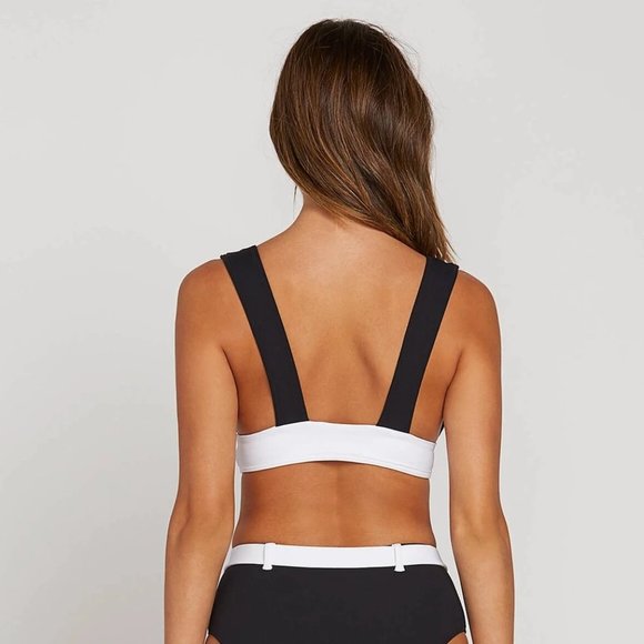 Volcom Simply Rib Halter Swim Top - Picture 3 of 10